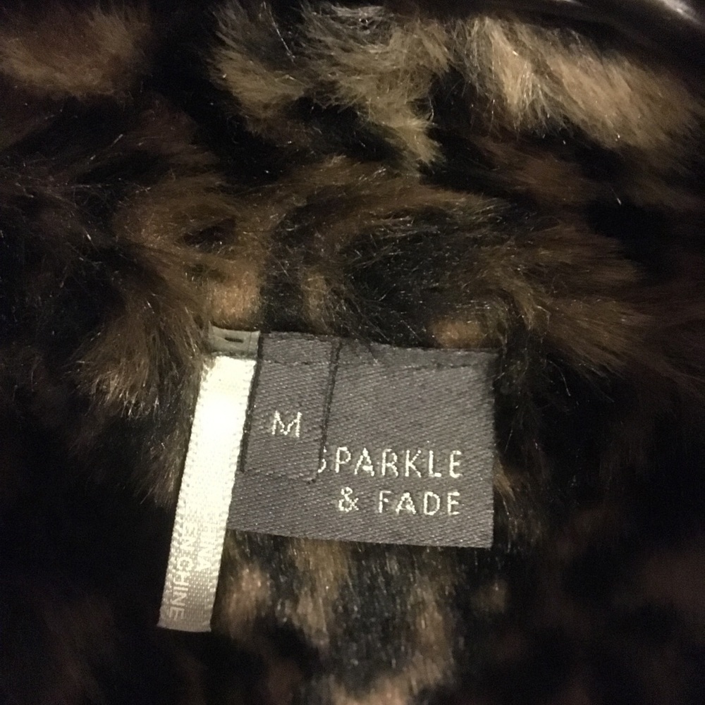 Sparkle & Fade faux fur coat - Picture 4 of 6